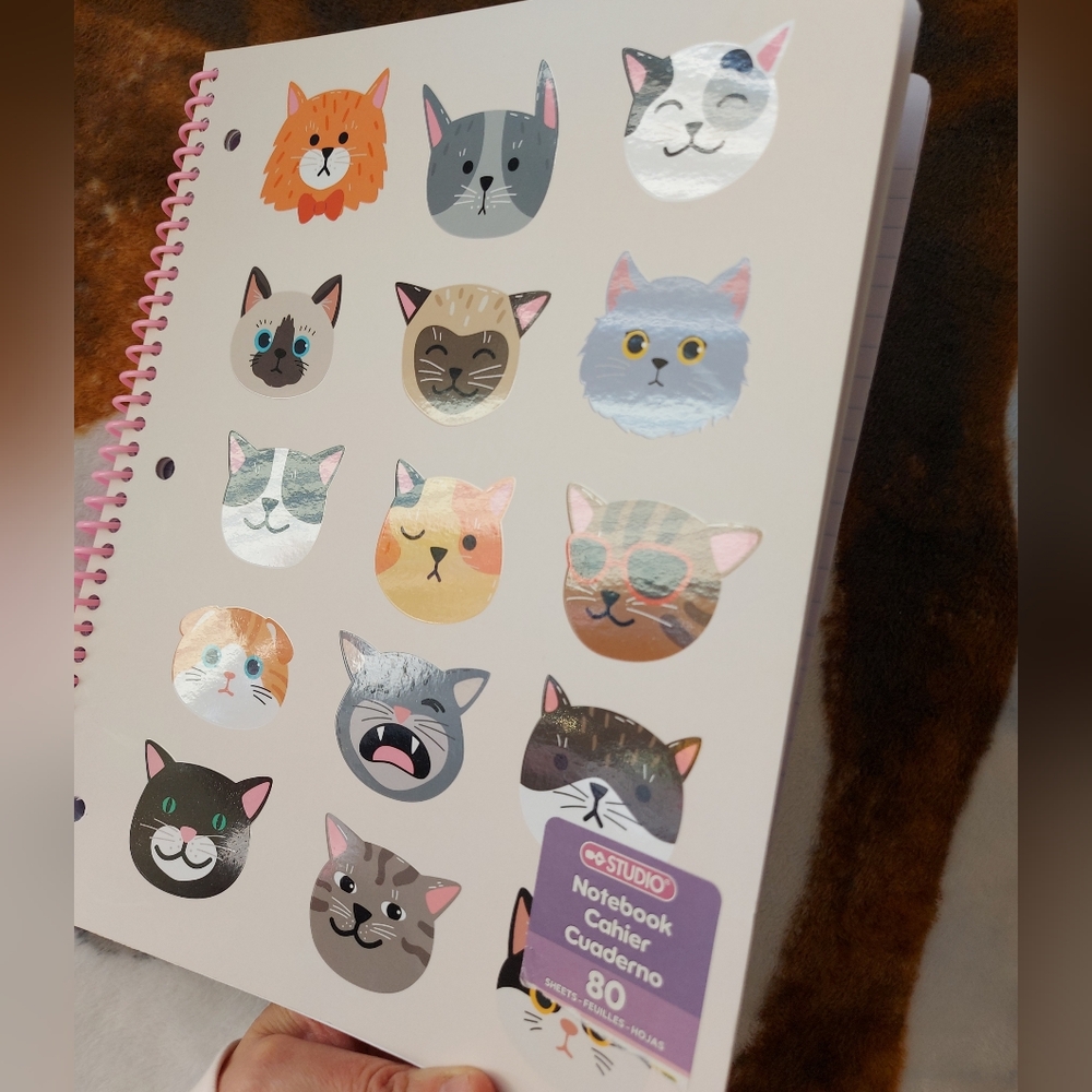 NWOT, Studio | Felines Notebook - Picture 13 of 17